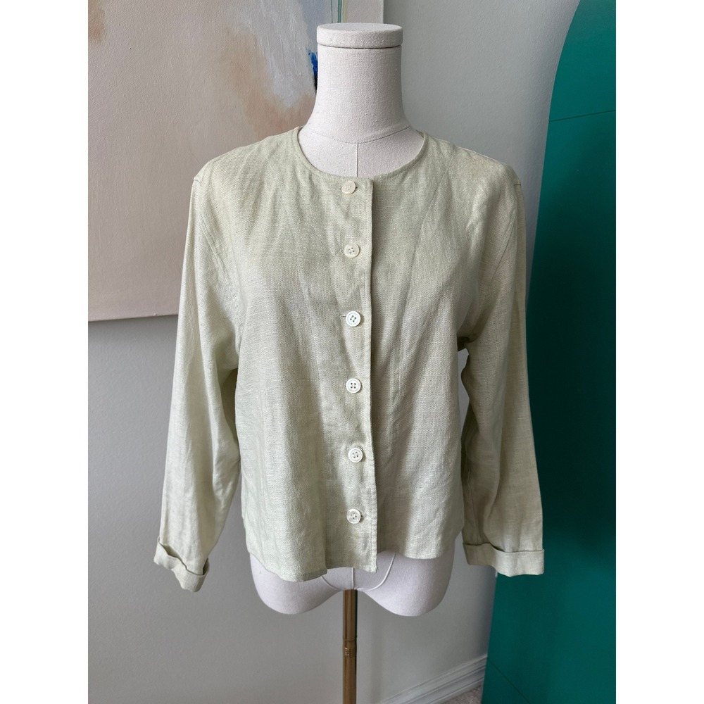 Compagnie Internationale Express Linen Jacket